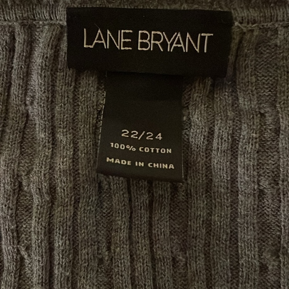 Lane Bryant gray sweater​ - Picture 3 of 3